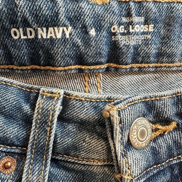 NEW Old Navy high rise OG loose jeans - Picture 3 of 3